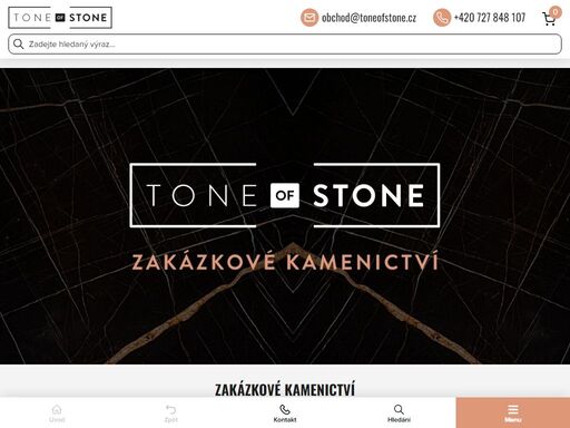 zakázkové kamenictví, výroba z přírodního i umělého kamene: kuchyňské a koupelnové desky, kamenné parapety, stoly, obklady krbů, designové obklady stěn, hroby, pomníky, ... - zakázkové kamenictví české budějovice