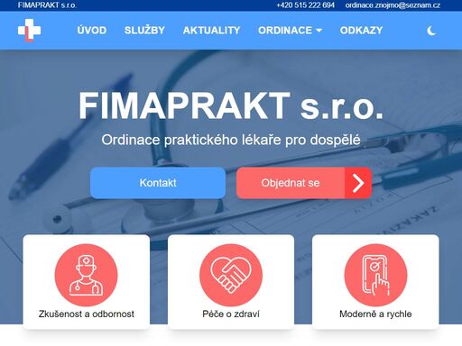 praktický lékař mudr. filip lerch a praktická lékařka mudr. marie lerchová. poskytujeme rozsáhlé služby a možnost objednat se přes internet, jednoduše a bezpečně.