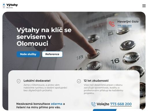 www.vytahyolomouc.cz