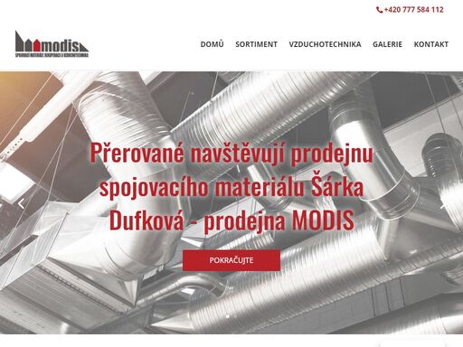 spojovací technika přerov - firma modis nabízí vzduchotechniku, stavební chemii, rekuperační jednotky a kotvící techniku. pro více informací navštivte náš web. spojovacího materiálu.
