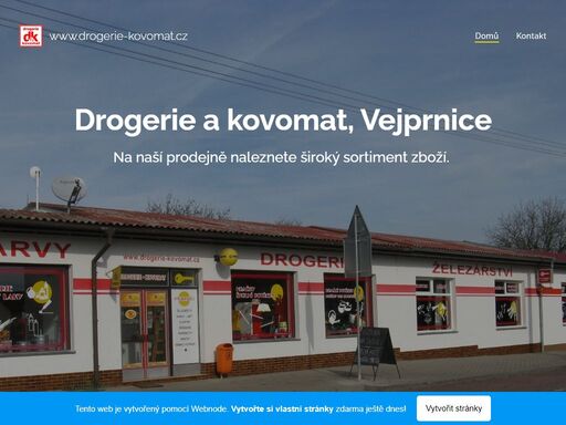 na naší prodejně naleznete široký sortiment zboží.