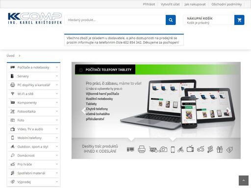 prodej a servis výpočetní techniky