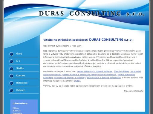 duras consulting, účetnictví, daňová evidence, účetní uzávěrky, přiznání, účetní poradenství, daňové poradenství