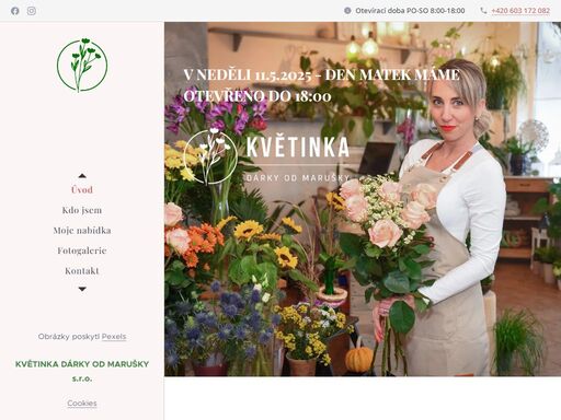 www.kvetinkamaruska.cz