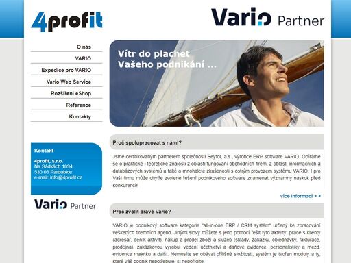 4profit, vario, seyfor, ekonomický systém, informační systém, účetní software, erp systém, poradenství, internetový obchod, modul, doplněk, expedice, rozšíření zakázek, rozšíření e-shop, správa e-shopu, automatizace obchodního procesu, automatické e-maily, napojení na eshop
