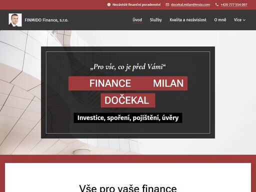 jsem člen sítě in investments, a.s.