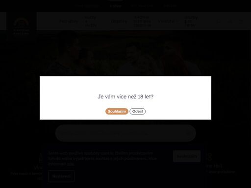 vítejte na našem e-shopu. 