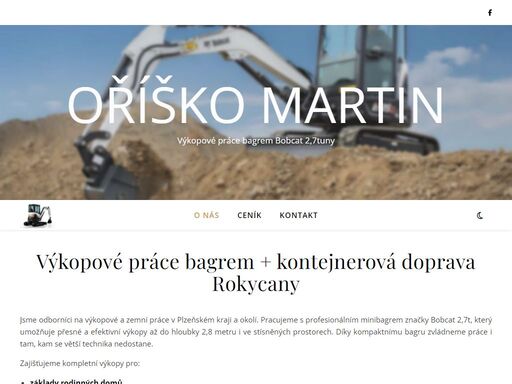 zemní a výkopové práce minibagrem bobcat 2,7t – základové desky, příprava bazénů, úpravy terénu. rokycany, plzeň a okolí.