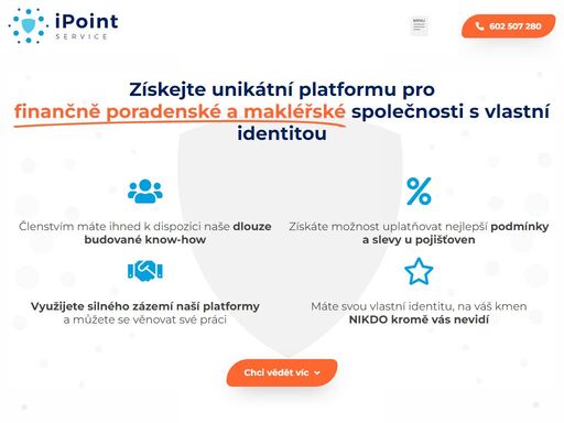 získejte ?? unikátní platformu pro finančně poradenské a makléřské společnosti s vlastní identitou. prohlédněte si ?? výhody a přidejte se.