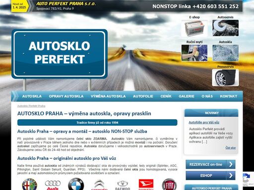 autosklo perfekt praha 3, // tel: 603 551 252 // autosklo opravy prasklin, výměny a prodej autoskla, čelní zadní boční, autosklo- autosklo perfekt praha