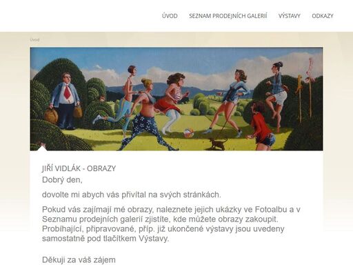 výuka anglického jazyka v brně a blízkém okolí. tvorba a prodej obrazů - olejomaleb a perokreseb s žánrovou tématikou.