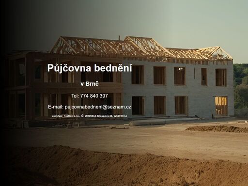 půjčovna bědnění v brně