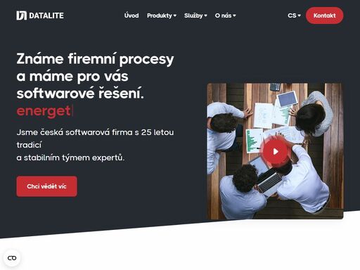 datalite je česká softwarová společnost s 28letou tradicí, specializující se na vývoj firemních systémů na míru pro telekomunikace a energetiku. nabízíme řešení pro digitalizaci procesů a automatizaci workflow.