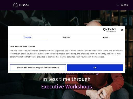 executive workshops focused on innovation, decision-making, and improving team collaboration deliver quick and tangible results for managers across industries. the process is simple and efficient, with a strong focus on achieving predefined outcomes in a short time.