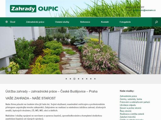 www.zahradyoupic.cz