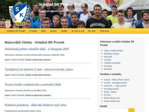 učíme hrát volejbal kluky na praze 9. přijďte si zahrát s námi.