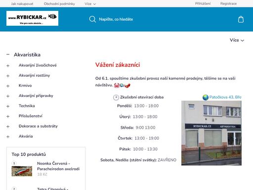 homepage. vážení zákazníci
od 6.1. spouštíme zkušební provoz naší kamenné prodejny, těšíme se na vaši návštěvu. 



  zkušební otevírací doba 
    patočkova 43, břevnov


pondělí:  13:00 - 18:00 



úterý:  13:00 - 18:00


středa:  9:00 13:00 


čtvrtek:  13:00 - 19:00


 pátek:  10:00 - 13:30

…