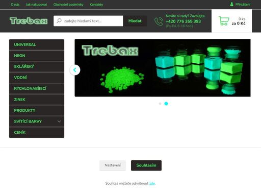 fotoluminiscenční pigmenty a výrobky