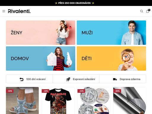 více než 3 roky na trhu, tisíce produktů za velmi nízké ceny. odesíláme ihned.