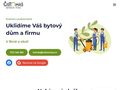 jsme sehraný tým profesionálů na úklidové služby. úklid nás baví a děláme jej poctivě. specializujeme se na pravidelný úklid společných prostor bytových domů a firemních prostor. realizujeme také strojní mytí podlah v garážích a skladových halách.