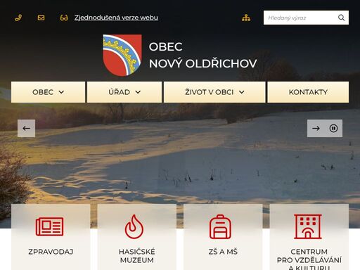 obec nový oldřichov