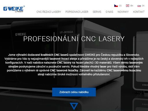 prodáváme profesionální cnc lasery na řezání kovů s technologií vláknového laseru fiber. nabízíme cnc laserový řezací stroj s bohatou základní výbavou.