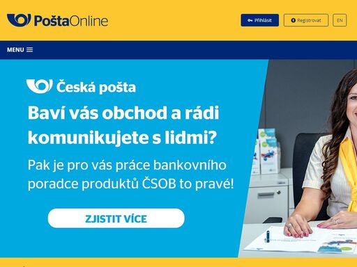 webové stránky poštaonline nabízí online služby české pošty, včetně užitečných online nástrojů.