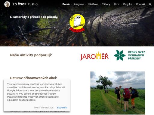 www.pustici.cz