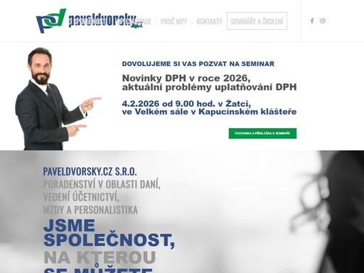 paveldvorsky.cz s.r.o. - jsme společnost, na kterou se můžete vždy 100% spolehnout. daně, účetnictví a personalistika bez starostí.
