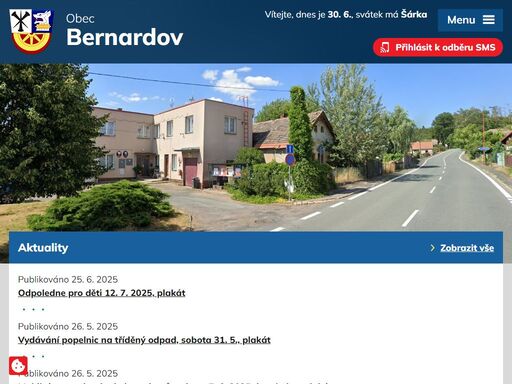 obec bernardov leží na úpatí železných hor, 13 kilometrů severovýchodně od kutné hory. zjistěte o nás více, jak z historie, tak aktuality.