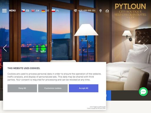ubytujte se v pytloun city boutique hotelu**** v centru liberce a užijte si pobyt s garancí nejnižší ceny. 