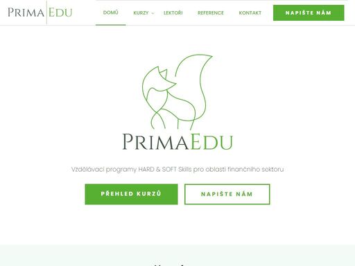 všechny informace o kurzu na jednom místě