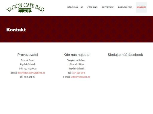 vagón bar - největší nabídka alko a nealko nápojů a míchaných drinků ve frýdku-místku. skvělé stylové posezení a venkovní zahrádka s grillem. dětský koutek s průlezkami a pískovištěm. stavte se k nám na kafe nebo drink.