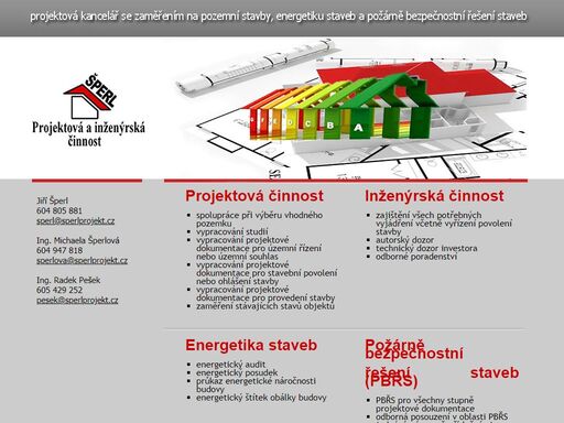 projektová a inženýrská činnost