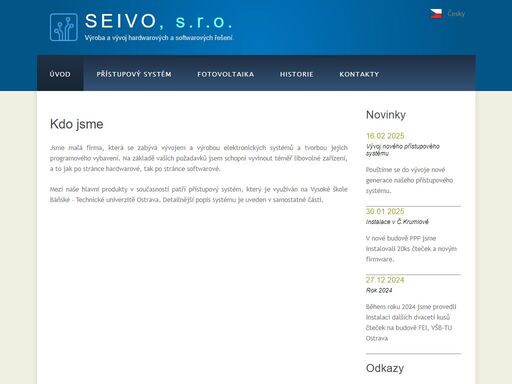 seivo company website.