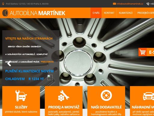 www.autodilnamartinek.cz