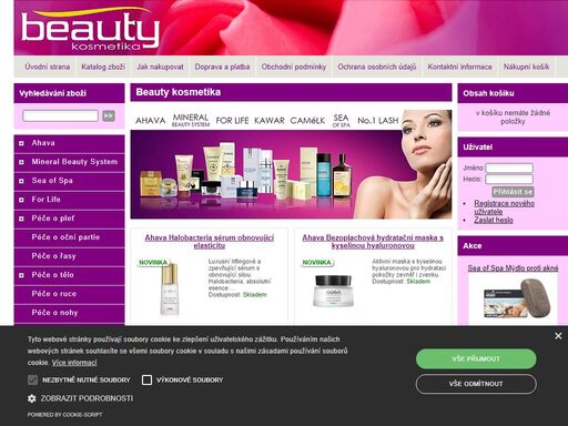 přírodní kosmetika z mrtvého moře ahava, mineral beauty system, sea of spa, for life.