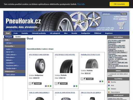 pneumatiky, litá kola, motorkové pneu, suv 4x4, van, agro, pneuhorak.cz | pneumatiky, disky osobí a nákladní