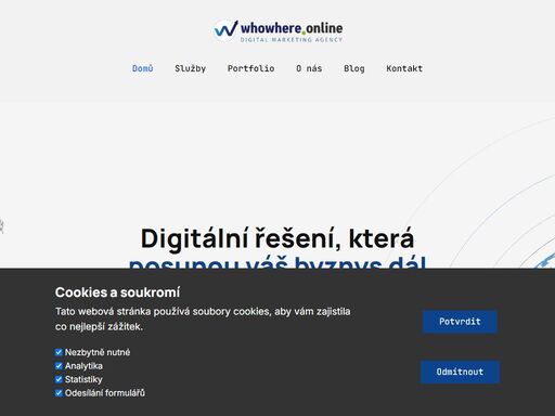 pomáháme firmám v česku, evropě i po celém světě růst online. weby, grafický design, marketing, sociální sítě, cílená reklama a prodejní funnely na jednom místě.