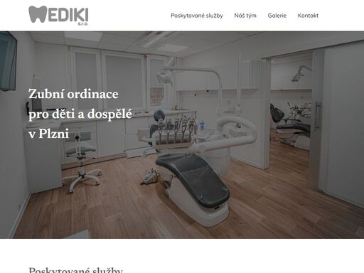 moderní zubní ordinace sídlící v plzni, u borského parku. nabízíme i dentální hygienu či bělení zubů.