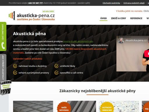 akustická pěna za bezkonkurenční ceny. děkujeme za vaše nákupy!