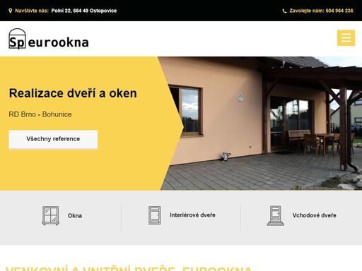 jsme firma s dlouholetou praxí v oblasti stavebně truhlářských výrobků se zaměřením na dřevěná euro okna.