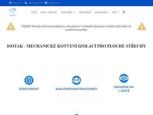 kotevní prvky, ploché střechy, isotak, mechanické kotvení, výtažné zkoušky, kotevní plány, zatížení větrem