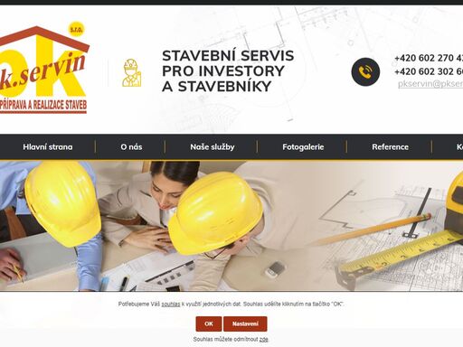 stavební servis pro investory a stavebníky, inženýrská činnost, projektový manažer, technický dozor investora, odborné vedení stavby, koordinátor bezpečnosti práce v regionech beroun, praha - západ, rokycany, plzeň