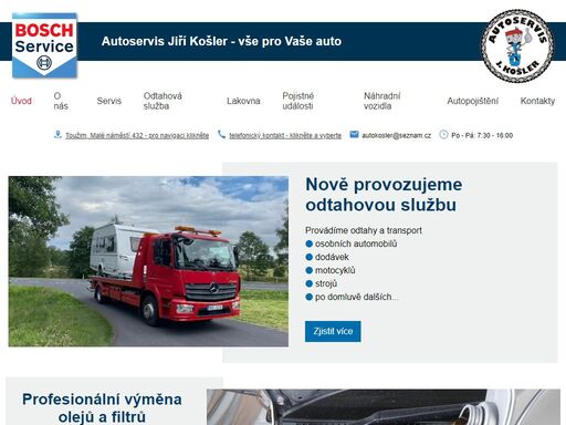 autoservis jiří košler funguje od roku 1995. potřebujete opravit váš automobil? neváhejte nás kontaktovat. 