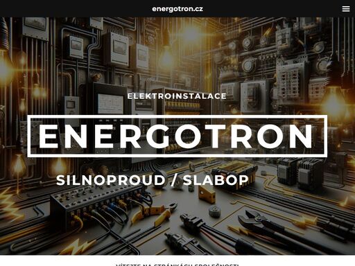 specializujeme se na komplexní řešení v oblasti silnoproudých a slaboproudých instalací pro domácnosti, komerční a průmyslové objekty.