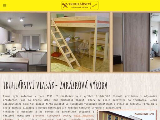 vyrábíme okna, dveře, rozměrově i tvarově dle požadavků zákazníka. vyrábíme dveře interiérové i exteriérové (masiv), ale i montujeme dveře z ostatních materiálů. vyrábíme nábytek - obývací stěny, stoly, židle, postele, skříně, vestavěné skříně, ložnice, koupelnový nábytek, dětský nábytek, kancelářský nábytek, schody, zábradlí, zahradní nábytek, pergoly, altány.