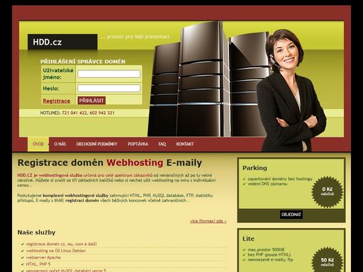 hdd.cz je webhostingová služba zauručující profesionální nelimitovaný webhosting.