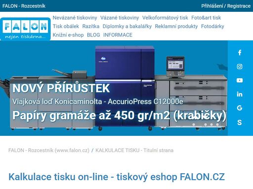 tisk, okamžité objednání, copycentrum, fotodárky, vázaná vazba, nevázané tiskoviny, vázané tiskoviny, velkoformátový tisk, foto & art, obálky, diplomky, razítka, reklamní produkty, knižní e-shop, tisk, tiskovina, tiskárna, digitální tisk, velkoformátový tisk, foto tisk, fotografický tisk, on-line kalkulace tisku, zpracování tisku, vazby, laminace, malonákladový tisk, expresní tisk, široká nabídka možností tisku a tiskových služeb v té nejvyšší kvalitě a péči o klienty!