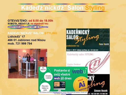kade?nick? salon styling - jablonec nad nisou - lidick? 19